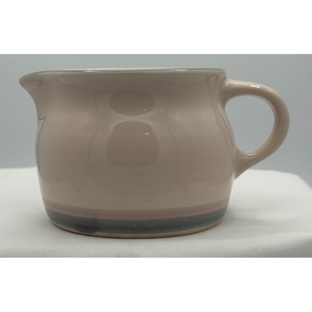 Pfaltzgraff Vintage Aura Pink / Sunrise Stoneware Ceramic Creamer Pitcher - USA